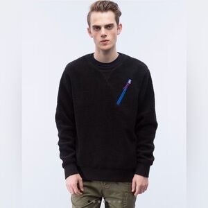 Penfield Men’s Black Soldotna Fleece Pullover NWT Size L